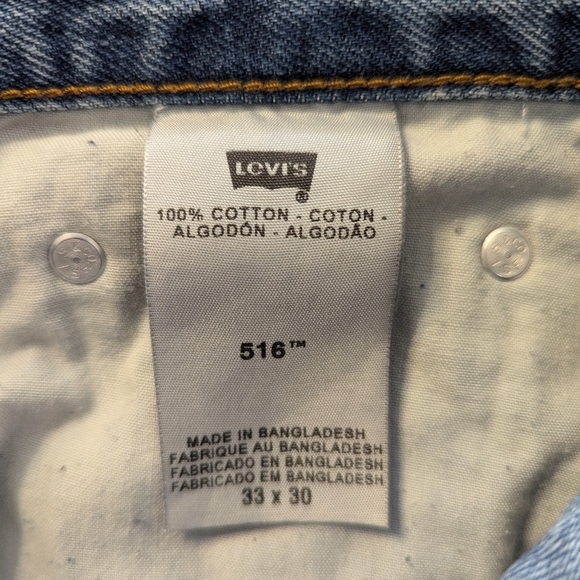 Levi's Slim Fit 516 Men's Jeans - Picture 4 of 7